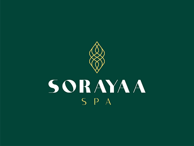 Sorayaa Spa abstract art branding creative design designer designinspiration elegant graphic design graphicdesigner identity illustration inspiration logo minimal modern spa type unique vector