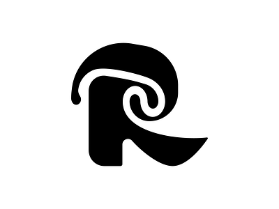 Letter R art branding creative design graphic design illustration lettering logo logo design mark minimal modern unique vector