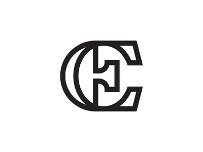 Letter CE art branding creative design graphic design illustration lettering logo logo design mark minimal modern unique vector