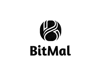 BitMal art brand brand identity branding business company creative design graphic design identity illustration lettering logo logo design mark minimal modern type unique vector