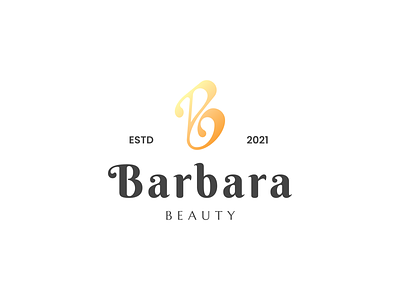 Barbara Beauty art beauty branding company creative design designer graphic design identity illustration lettering logo logo design mark minimal modern product type unique vector