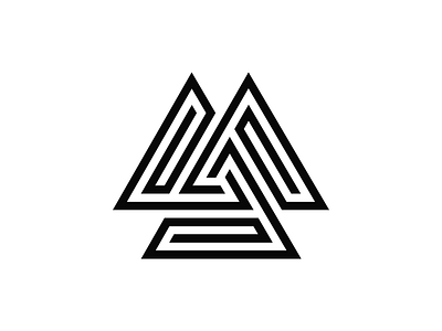 Triangle V2 abstract art branding creative design designer graphic design identity illustration logo logo design mark minimal modern simbol triangle unique vector