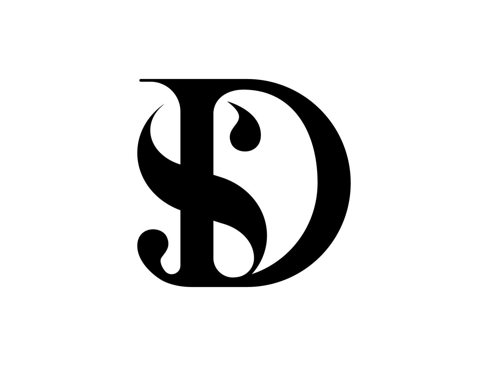 Letter DS by Muzulan on Dribbble