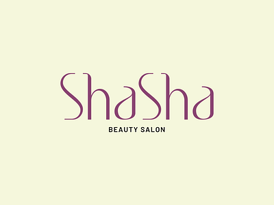 Shasha brand brand identity branding concept creative design designer graphic design identity illustration lettering logo logo design logotype minimal modern type typography unique vector