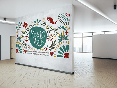 Museum Rebrand apparel branding hand lettering illustration logo logodesign mural museum product design typography vector web design
