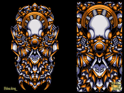 THE-MECH OCTOPUS animal apparel design illustration mecha octopus tshirt tshirtdesign vector