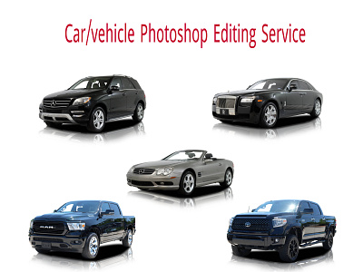 Car/vehicle image editing & retouching service