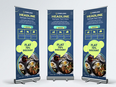 Business Roll Up Set. Standee Design. Banner Template ads anner template banner business business roll up set company cover creative modern roll up stand vector web banner x banner x stand