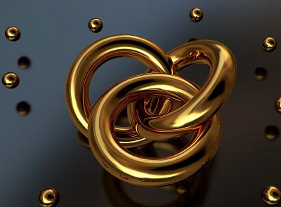 Ultra Realistic Gold Material 3d animation advertising cgi cinema 4d material motion graphic vfx