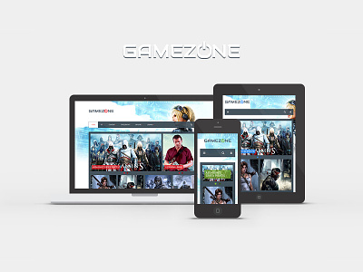 Gamezone joomla responsive template ui web design