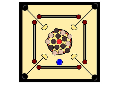 Carrom simple