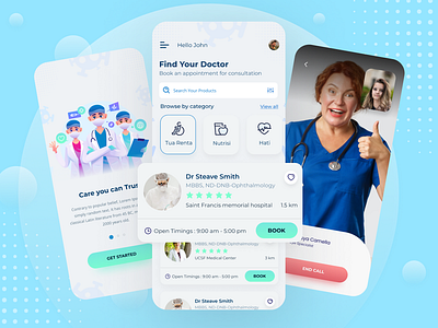 Doctor Appointment App app design appointment calculator app design clinic doctor madicle neuphorimism pharmacy ui design
