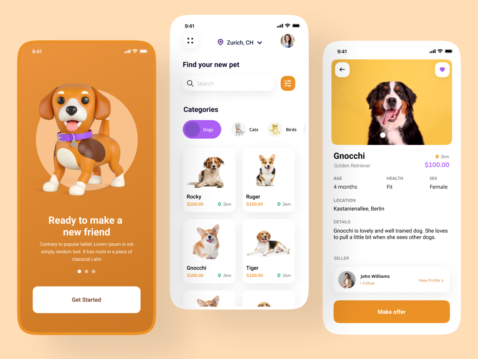 pet-adoption-app-design-by-sandeep-kumar-on-dribbble