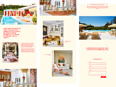 Design Concept | Hatton branding design figma landing page typography web design web development website website design