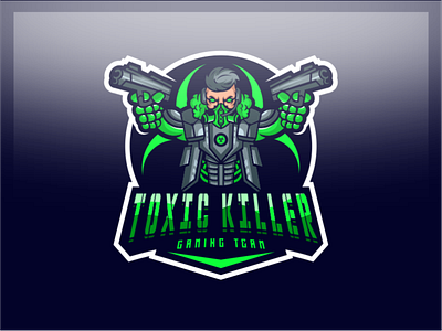 Toxic Killer Mascot Logo By 4k Studio On Dribbble