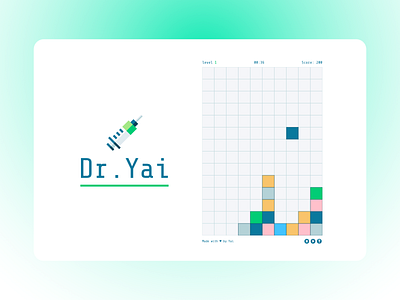 Dr. Yai || A VideoGame app canvas css3 design frontend html5 javascript minimalist ui