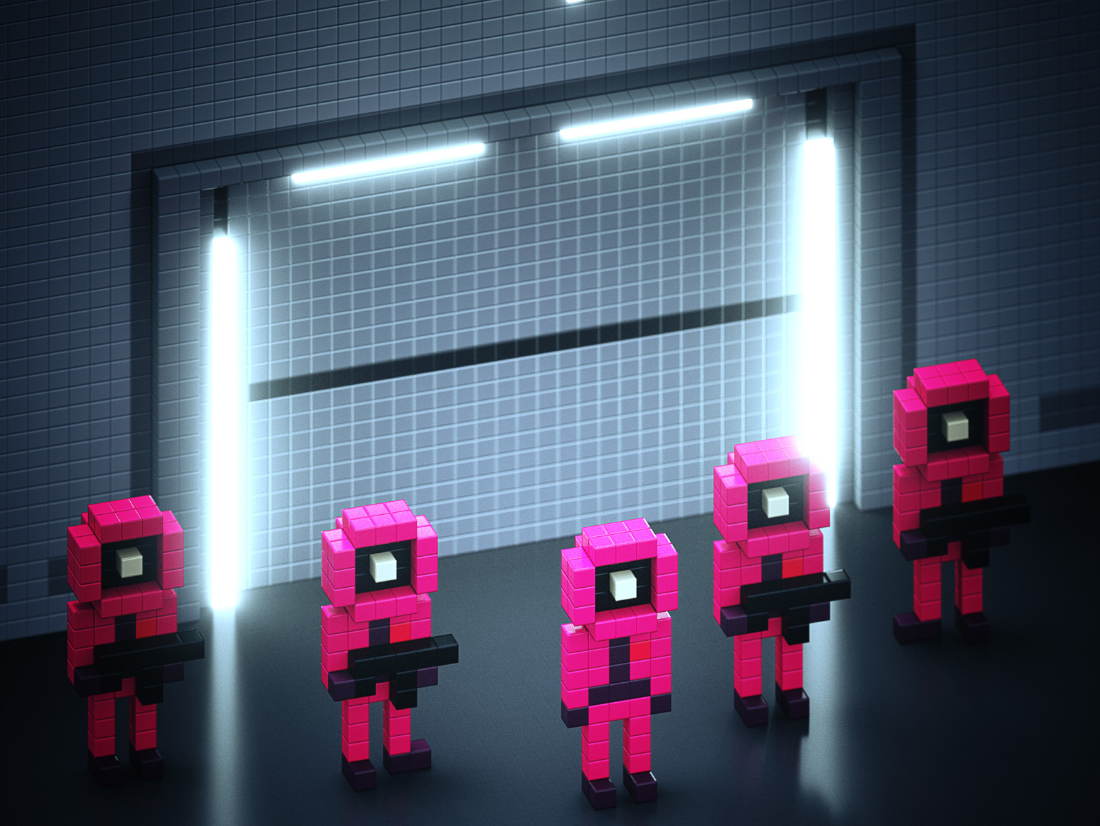 squid game fan art by Stan1slaw on Dribbble