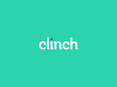clinch branding clinch design fitness flat logo mark minimal supplement symbol water