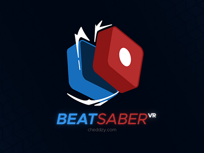 Beatsaber art design illustration logo