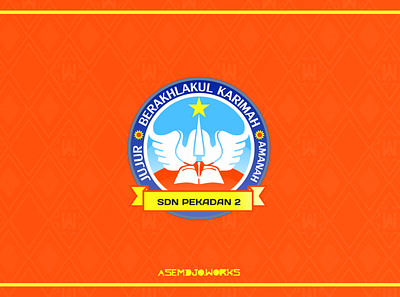 SDN Pekadan 2 Logo (2015) branding design elementaryschool logo logodesign vector