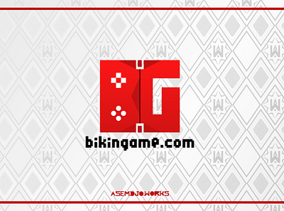 Bikingame.com Logo (2016) branding design game gamedev logo logodesign newbie vector