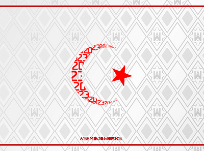 2023 Logo (2017) 2023 branding crescent crescent moon design islamic islamic art logo logodesign red vector