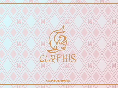 Glyphis Logo (2017) branding design egyptian game gamedev hieroglyph hieroglyphics illustration logo logodesign relief shark