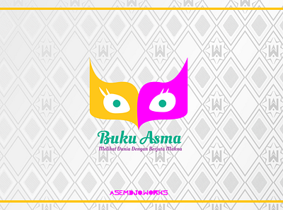 Buku Asma Logo Design (2018) blog book branding cmyk design logo logodesign owl vector