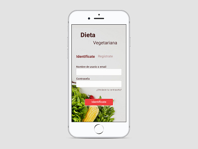 Dieta vegetriana application design dieta food app ui spanish spanish website ui ux uidesign user interface user interface design uxdesign vegetarian veggies verdura رابط کاربری طراحی رابط کاربری