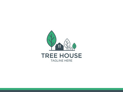 Tree house logo template business ecology environment green home house house tree icon leaf logo natural nature nature house plant reen sign spring symbol tree