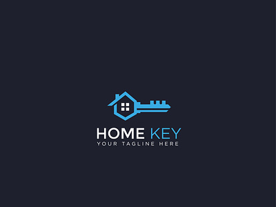 Home Key Logo Template