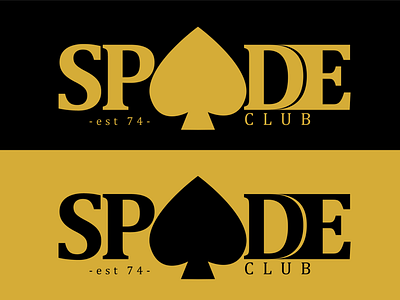 Spade Club - est 74 -