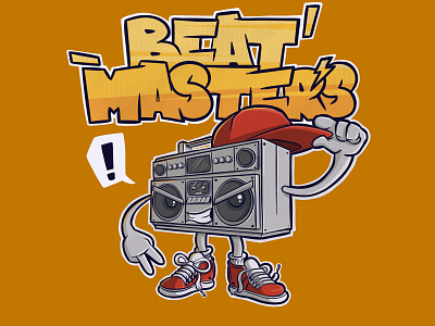 BeatMasters beat branding character design drawing illustration logo master procreate