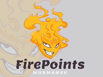 FirePoints art branding character design drawing fire illustration logo