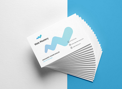 Realistic Business Card branding clean design flat graphic design illustration illustrator logo minimal vector