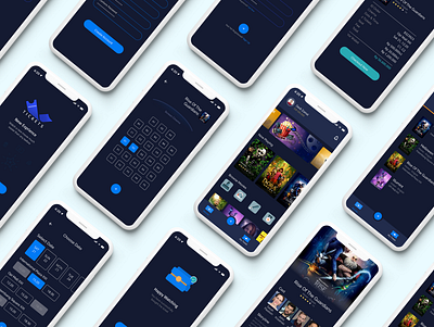 Movie Ticket App design movie app