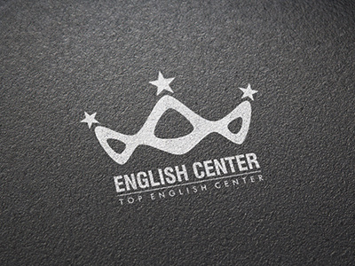 Logo trung tâm anh văn center english top