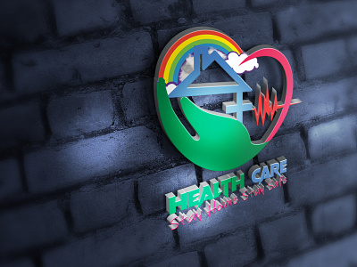 Health Care design designer flat icon logo logo design minimal photoshop
