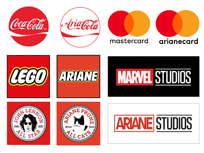 Redesign famous logos