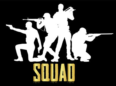 SQUAD animation branding design gaming illustration squad vector