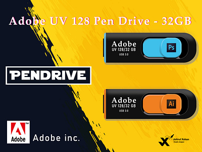 Fake Adobe Pen drive