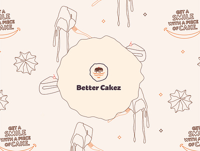 Better Cakez | Cake Brand Identity branding cake branding graphic design logo