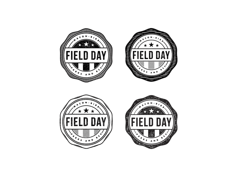 Field Day Badges by Jason Frost on Dribbble