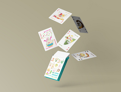 JOMZ MAKAN: Malaysian Playing Cards Deck design games malaysia malaysian malaysian food packagingdesign playing cards