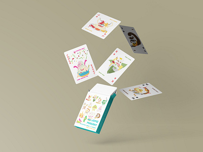 JOMZ MAKAN: Malaysian Playing Cards Deck design games malaysia malaysian malaysian food packagingdesign playing cards