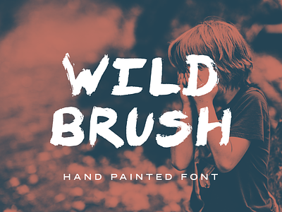 Wild Brush Font brush brush font font fonts hand brushed hand lettered hand lettered font hand painted paint painted font wild wildbrush