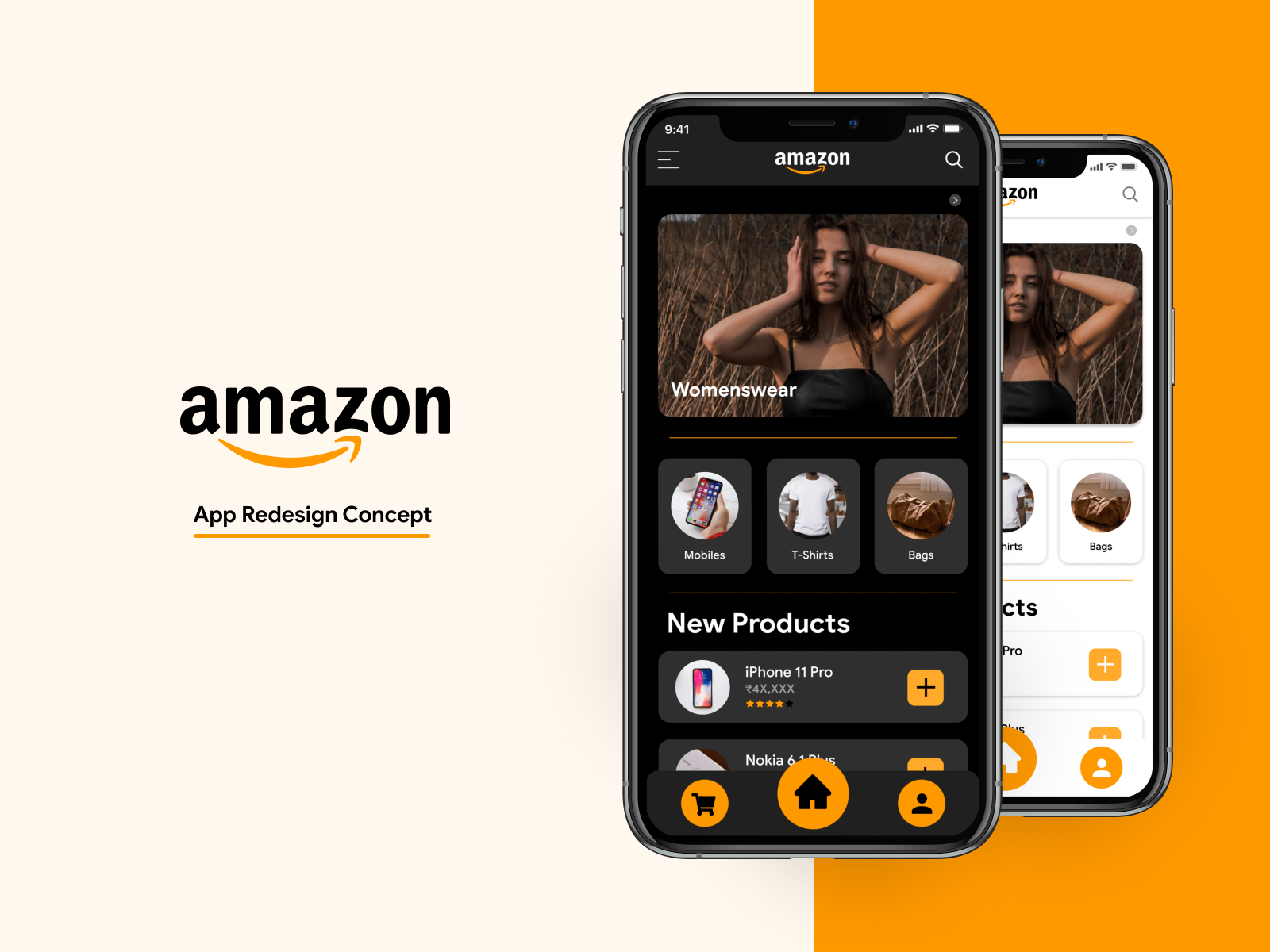 Amazon App Redesign | Dark Mode by Vaishnav Vharkat on Dribbble