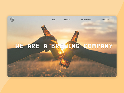 Fugas Brewing Co | About Us about us brewery company design landing page minimal ui ux ui design ui inspiration ux design web design
