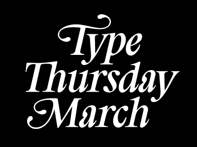 Type Thursday March