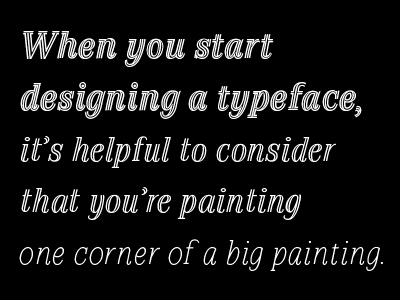 The Infinite Design Space: An Interview with Hannes F. Famira design education fonts interview quote type typethursday